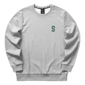 Langarm-T-Shirt mit Aufdruck „Grey“