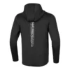 Langarmjacke mit Kapuze und Reißverschluss „Schwarz“