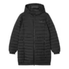 Lange Daunenjacke „Black“