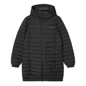 Lange Daunenjacke „Black“