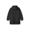 Lange Daunenjacke „Black“