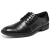 LARKEN Leder-Anzugschuhe „Black“