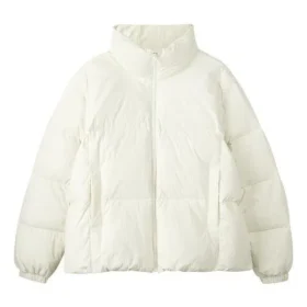 Lifestyle-Serie Kurze Daunenjacke „Weiß“