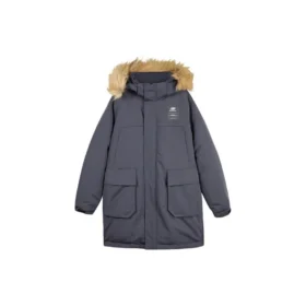 Lifestyle-Serie Lange Daunenjacke „Black“