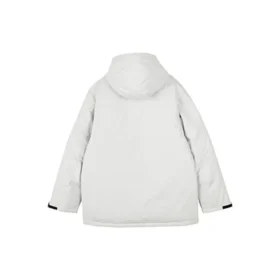 Lifestyle-Serie Waterproof Daunenjacke mit Kapuze „White Black“