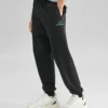 Locker gestrickte Sporthose „Schwarz“