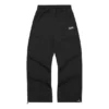 Logo Letter High-Waist-Freizeithose „Schwarz“