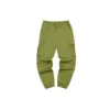 Logo Printed Workwear Straight Pant „Grey Black Green“
