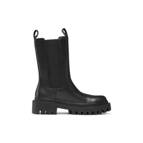 Low Notch Stiefel „Black“