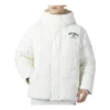 Lässige Daunenjacke „White Black“