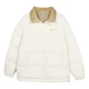 Lässige Daunenjacke „White Tan“