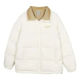 Lässige Daunenjacke „White Tan“