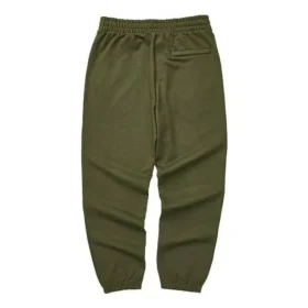 Lässige gewebte Sporthose „Olivgrün“