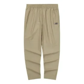 Lässige Hose mit geradem Bein und mittlerer Leibhöhe „Tan“
