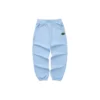 Lässige Hose mit hoher Taille „Lila Schwarz Blau Grau“