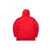 Lässige Kapuzenjacke mit Fleecefutter und lustigem Cartoon-Print „Rot Grau Marineblau“