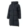 Lässige lange Daunenjacke „Black“