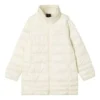 Lässige lange Daunenjacke „Multu-Color“