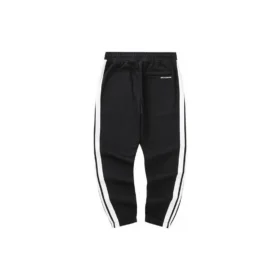 Lässige Webhose „Schwarz Weiß“