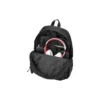 Lässiger, geräumiger Multifunktionsrucksack „Schwarz“