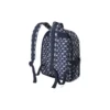Lässiger Rucksack mit Buchstabenprint „Navy White“