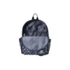 Lässiger Rucksack mit Buchstabenprint „Navy White“