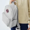 Lässiger Rucksack mit großem Fassungsvermögen „Weiß Rot“