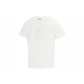 Lässiges Kurzarm-T-Shirt „Weiß Rot“ Lässiges Kurzarm-T-Shirt „Weiß Rot“
