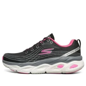 Max Cushioning Ultimate Low-Top-Schuhe Schwarz/Pink
