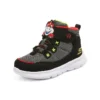 Microspec Zovox Blended Velcro Schuhe „Schwarz Grau Rot“