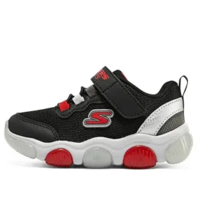 Mighty Glow Sneaker „Schwarz Rot“