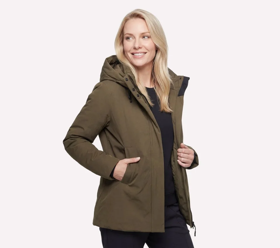 Minimalistischer Parka Minimalistischer Parka