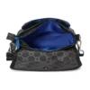 Modische Ein-Schulter-Tasche „Schwarz-Blau“