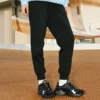Modische Webhose „Schwarz“