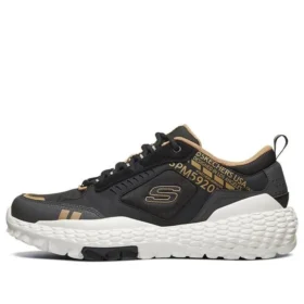 Monster Low-Top-Sneaker Schwarz/Gold