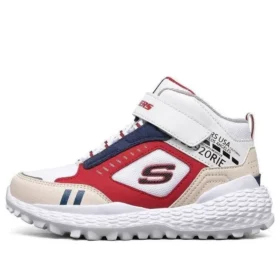 Monster Schuhe „Weiß Rot Marineblau“