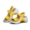 Neo Block Sandalen Gelb