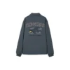 Neujahrs-Jacke „Grey“ aus Baumwolle mit Drachenmotiv