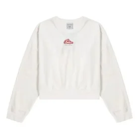 Neujahrskollektion: Lässiges Langarm-T-Shirt „White Red“