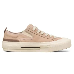 New Moon Low-Top-Canvas-Schuhe Braun