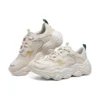 Old-School-Schuhe D‘ Lites „Beige White“