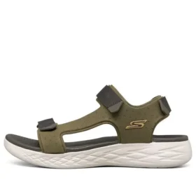 On-the-GO 600 Klettverschluss-Sandalen in Olivgrün