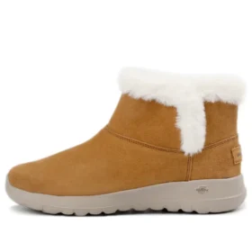 On-the-GO Joy Schneestiefel „Braun Weiß“