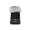 On-the-GO Joy Schneestiefel mit Fell „Schwarz-Weiß“