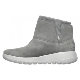 One The Go Socken Stitching Short Stiefel „Dark Grey“