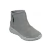 One The Go Socken Stitching Short Stiefel „Dark Grey“