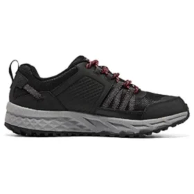 Outdoor Trekking Low Cut „Schwarz Rot Grau“