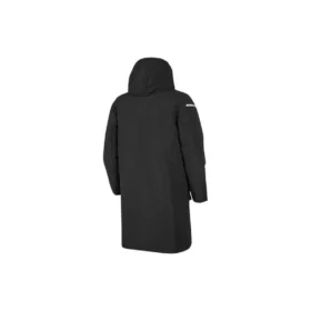Performance-Serie Lange Daunenjacke „Schwarz Weiß Gelb“