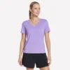 Pima-T-Shirt mit V-Ausschnitt