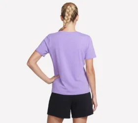Pima-T-Shirt mit V-Ausschnitt